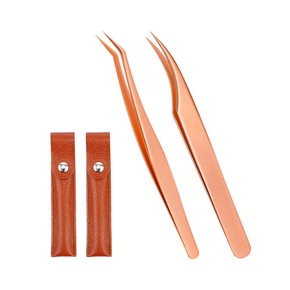 Lash Tweezers Comfortable Feeling Vetus Volume Eyelash Tweezer for Professional Lash Artists