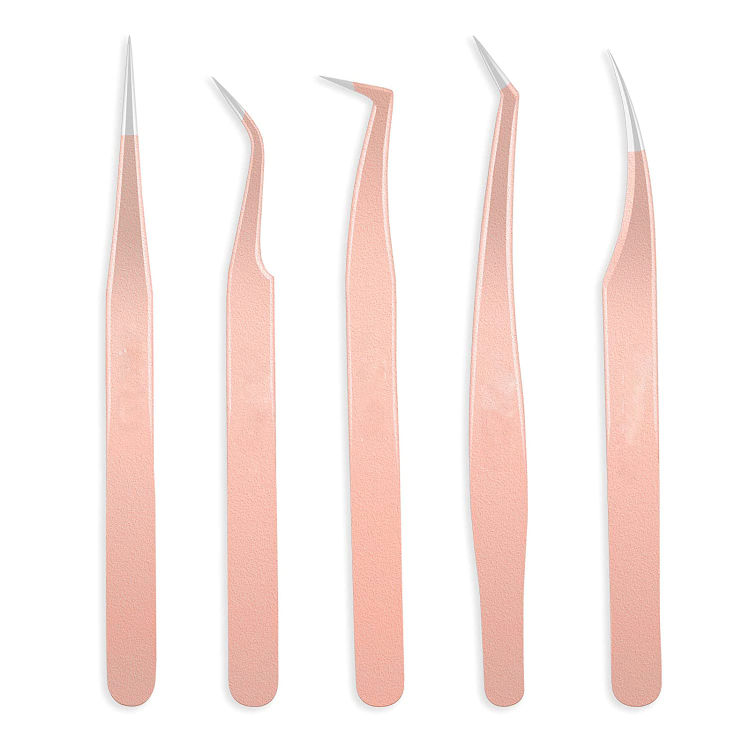 stainless steel Mink eyelash extension tweezers professional Volume Eye Lashes Tweezers make up tool eyebrow tweezer