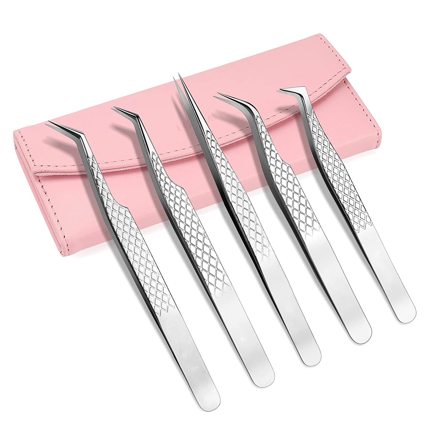 2021 Hot selling eyelash tweezers wholesale custom tweezers lash extension tweezers