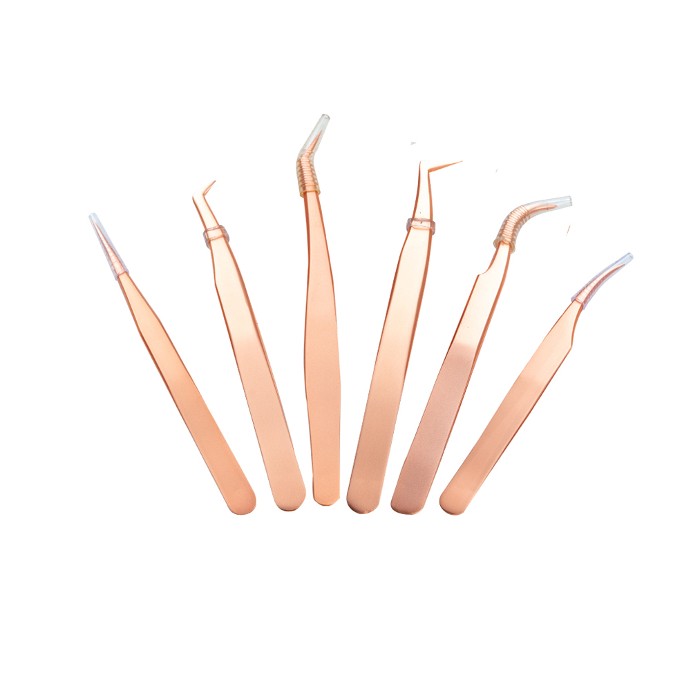 Professional Eyelash Lash Extention Tweezers Sets Volume With Custom Private Label Popular Volume Lash Tweezers